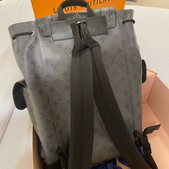 Louis Vuitton Christopher MM Monogram Eclipse Backpack - Picture 10 of 13